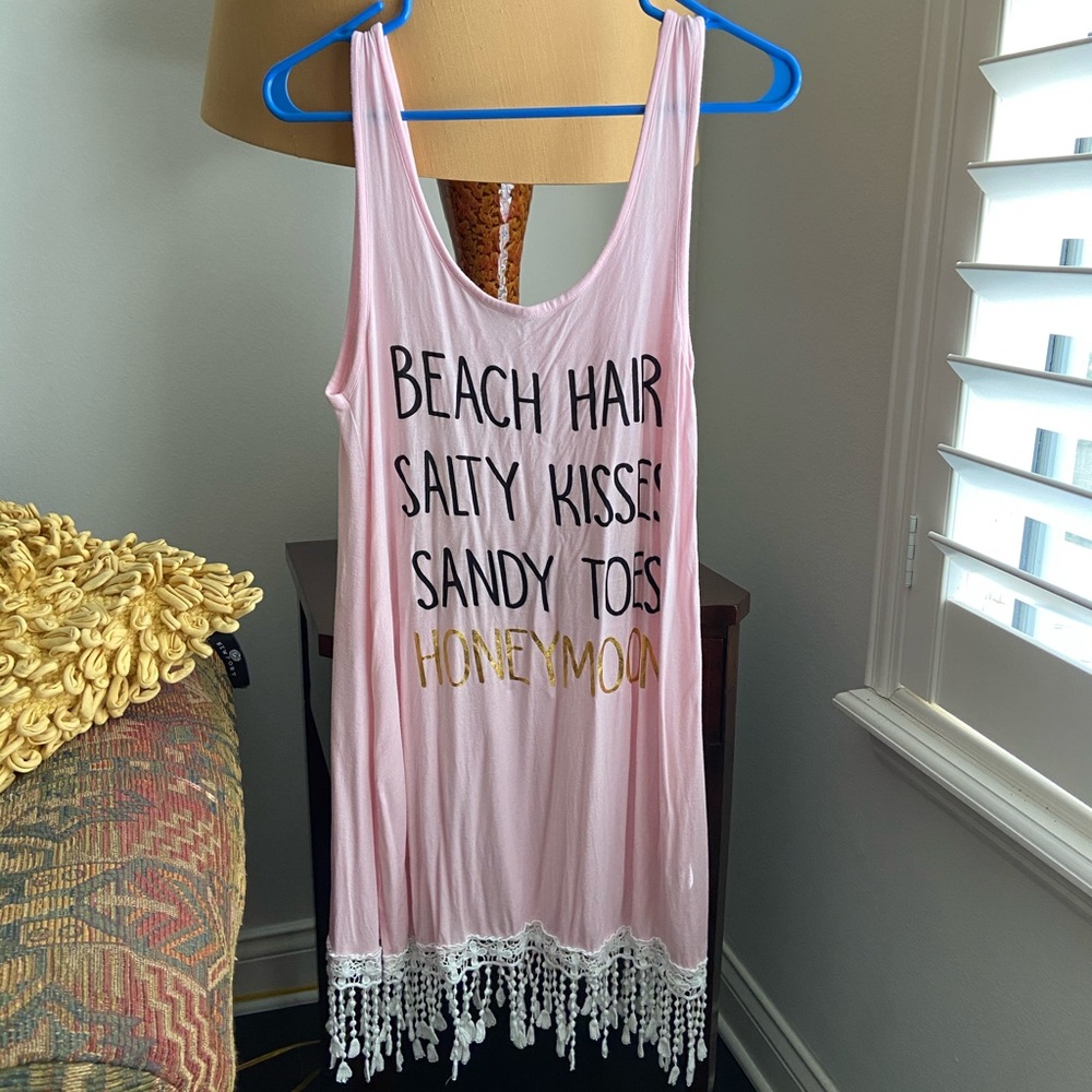 Tropical Honeymoon Swim Coverup